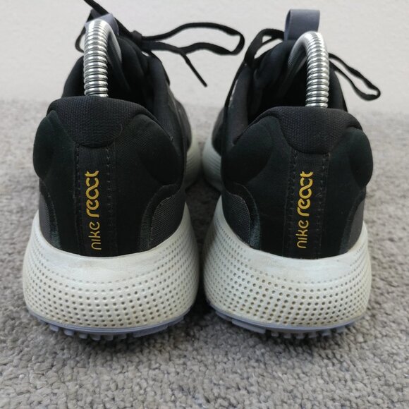Nike React Escape Run Womens Size 8 Running Black Low Top Sneakers CV3817-005 - Picture 7 of 9